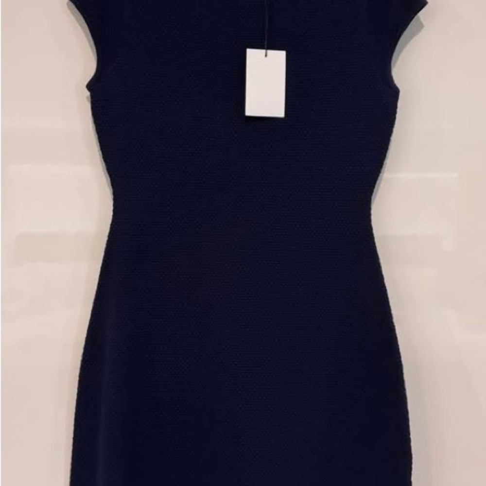 Elegant Navy Blue Dress